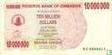 Zimbabwe 10 Million Dollars 2008 (P55b) - Afbeelding 1