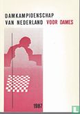 Damkampioenschap van Nederland voor dames 1987 - Bild 1