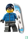 Lego 8805-16 Snowboarder Guy - Image 1