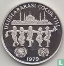 Türkei 500 Lira 1979 (PP - PIEDFORT) "International Year of the Child" - Bild 1