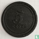 Nederland  5 cents (Woerden)  1834 - Image 1