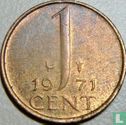 Netherlands 1 cent 1971 - Image 1