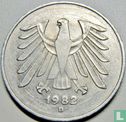 Duitsland 5 mark 1982 (D) - Afbeelding 1