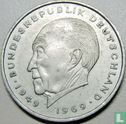 Allemagne 2 mark 1972 (J - Konrad Adenauer) - Image 2