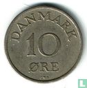 Denemarken 10 øre 1957 - Afbeelding 2