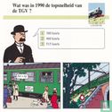 Landvervoer: Wat was in 1990 de topsnelheid van de TGV? - Image 1