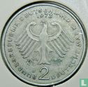 Allemagne 2 mark 1973 (J - Konrad Adenauer) - Image 1