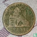Belgium 2 centimes 1850 - Image 2