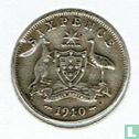 Australia 6 pence 1940 - Image 1