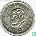Australie 1 shilling 1956 - Image 1