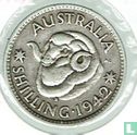 Australia 1 shilling 1942 (S) - Image 1