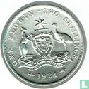 Australia 1 florin 1924 - Image 1