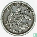 Australie 6 pence 1923 - Image 1