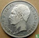 Belgique 5 francs 1851 (sans point au-dessus de l'année) - Image 2