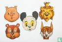 5 levensgrote maskers - Panda (met brief) - Image 3