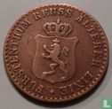 Reuss-Obergreiz 1 pfennig 1864 - Afbeelding 2