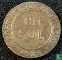 Genève 1 sol 1825 - Image 1