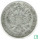 Austria 1 florin 1858 (B) - Image 1