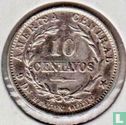 Costa Rica 10 centavos 1889 - Image 2