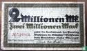 Westfalen 2 Million Mark 1923 - Afbeelding 1