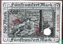 Mühlhausen 500 Mark 1922 - Afbeelding 1