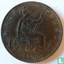 Verenigd Koninkrijk ½ penny 1891 - Afbeelding 1