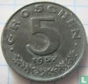 Oostenrijk 5 groschen 1957 - Afbeelding 1