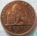 België 2 centimes 1857 - Afbeelding 2