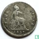 Verenigd Koninkrijk 4 pence 1837 - Afbeelding 1