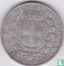 Italien 5 Lire 1869 - Bild 2