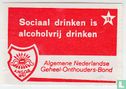 Sociaal drinken is alcoholvrij drinken  - Afbeelding 1