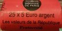 France 5 euro 2013 (rouleau) "Fraternity" - Image 1