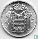 Monaco 5 Franc 1960 - Bild 2