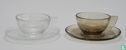 Persglas kop en schotel blank - Image 3