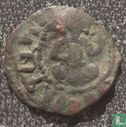 Cilicie, Arménie  AE20 kardez (sur le trône)  1289-1305 - Image 2