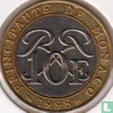 Monaco 10 francs 1998 - Image 1