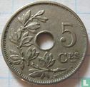 Belgique 5 centimes 1920 (FRA) - Image 2