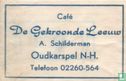 Café De Gekroonde Leeuw - Afbeelding 1
