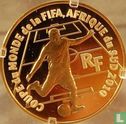 France 50 euro 2009 (PROOF - gold) "2010 Football World Cup in South Africa" - Image 2