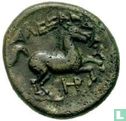 Royaume de Macédoine  AE17  (roi Alexandre III, cheval et Apollo)  336-323 BCE - Image 1