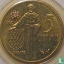 Monaco 5 centimes 1982 - Afbeelding 2