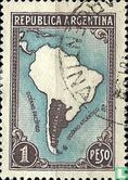 Carte de l'Amérique du Sud (sans frontières) - Image 1