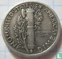 États-Unis 1 dime 1916 (Mercury dime - sans lettre) - Image 2