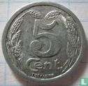 Evreux 5 centimes 1921 - Image 2
