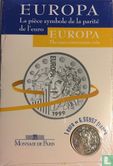 Frankrijk 6,55957 francs 1999 (folder) "Introduction of the euro" - Afbeelding 1