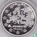 France 6,55957 francs 2001 (PROOF) "Fraternity" - Image 1