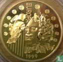 France 65,5957 francs 1999 (PROOF) "Introduction of the euro" - Image 1