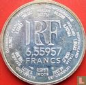 Frankreich 6,55957 Franc 2001 "The last euro conversion coin" - Bild 2