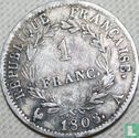 France 1 franc 1808 (A) - Image 1
