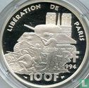 Frankrijk 100 francs 1994 (PROOF) "50th Anniversary of the Liberation of Paris" - Afbeelding 1